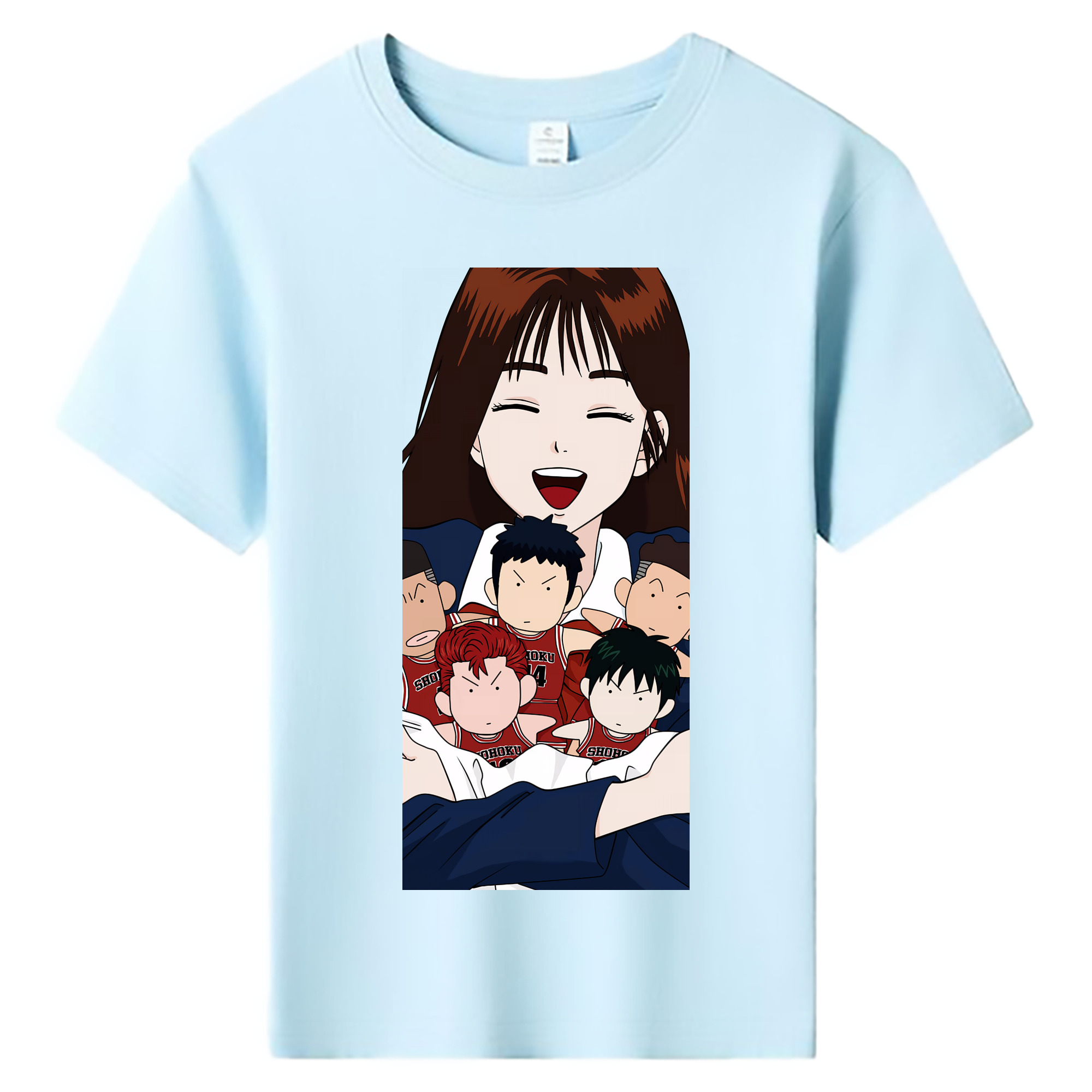 （画像用） SLAM DUNK／スラムダンク 綿100％キッズTシャツ（フロントプリント）